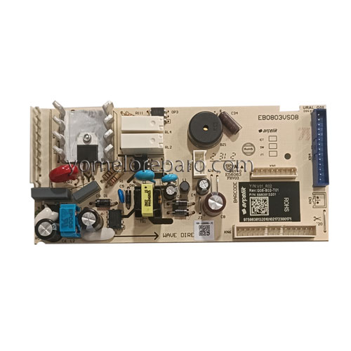 módulo electrónico de control frigorifico Beko rcne 5983813202